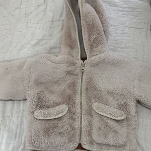 Zara Kids Cream Pea Coat